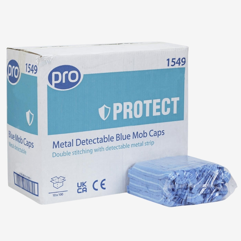 PRO Metal Detactable Mob Caps - 100 pack
