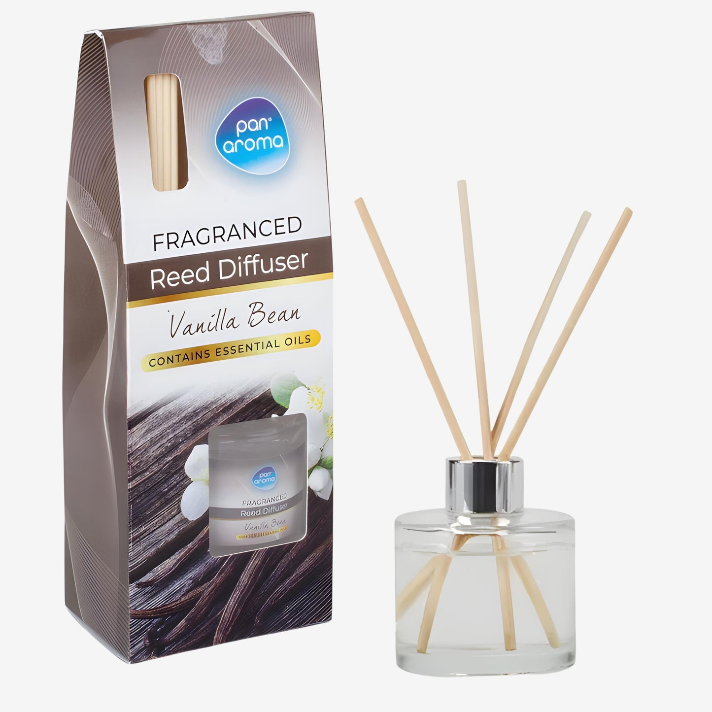 Pan Aroma - Vanilla Bean Reed Diffuser - 30ml