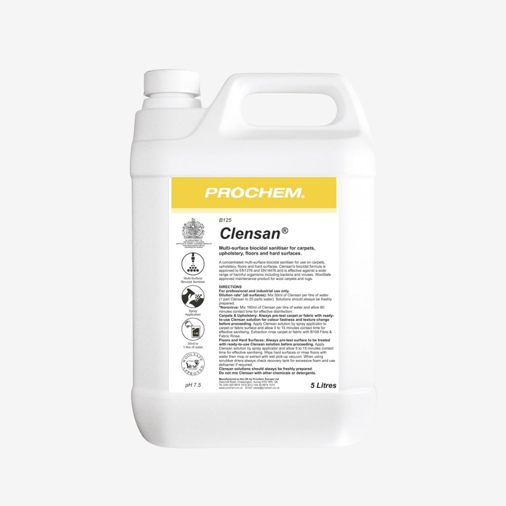 Clensan Sanitiser / Deodoriser - 5L