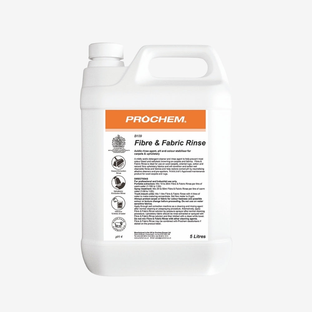 Fibre & Fabric Rinse Agent - 5L