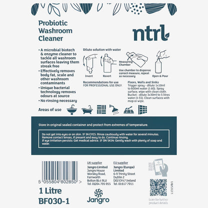 ntrl Probiotic Washroom Cleaner - 1L
