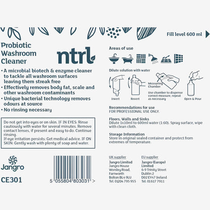 Refillable TS Bottle for Washroom Cleaner - 1L