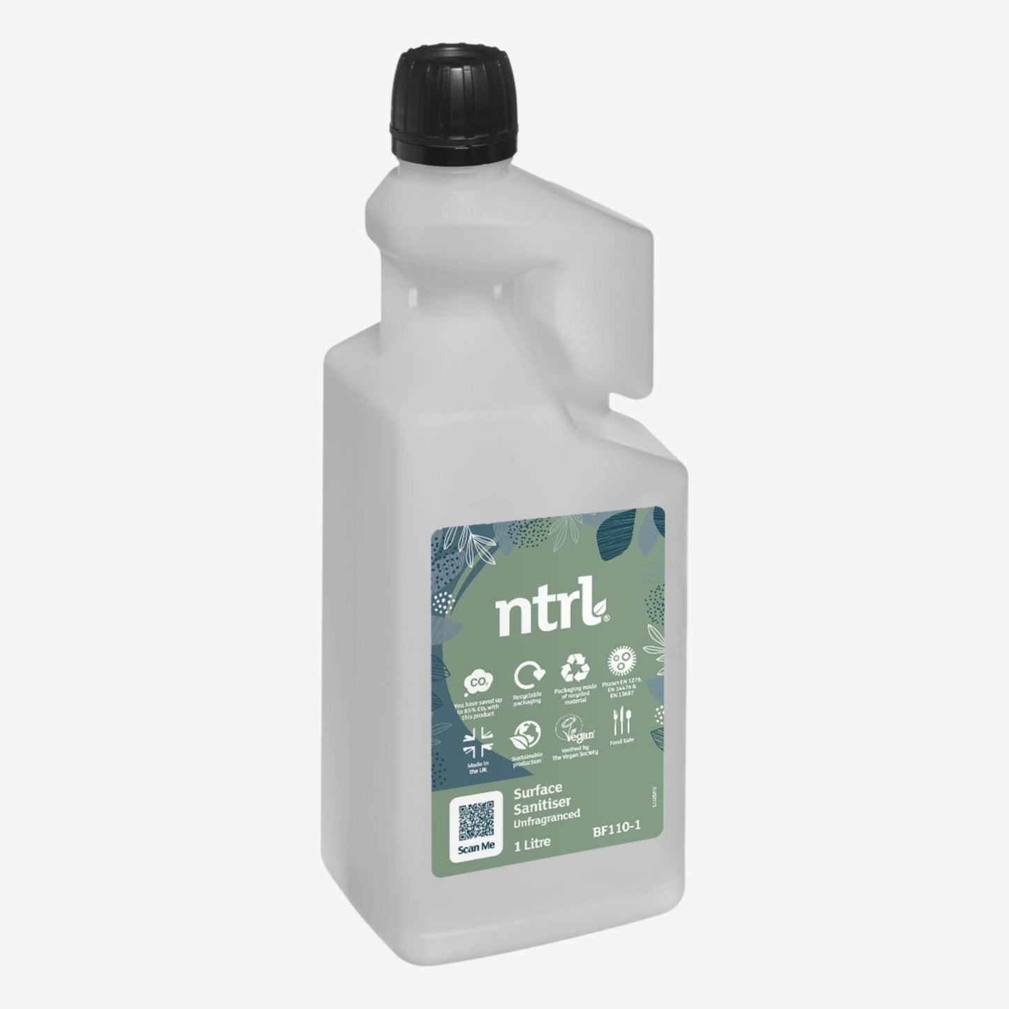 ntrl Sanitiser Unfragranced - 1L