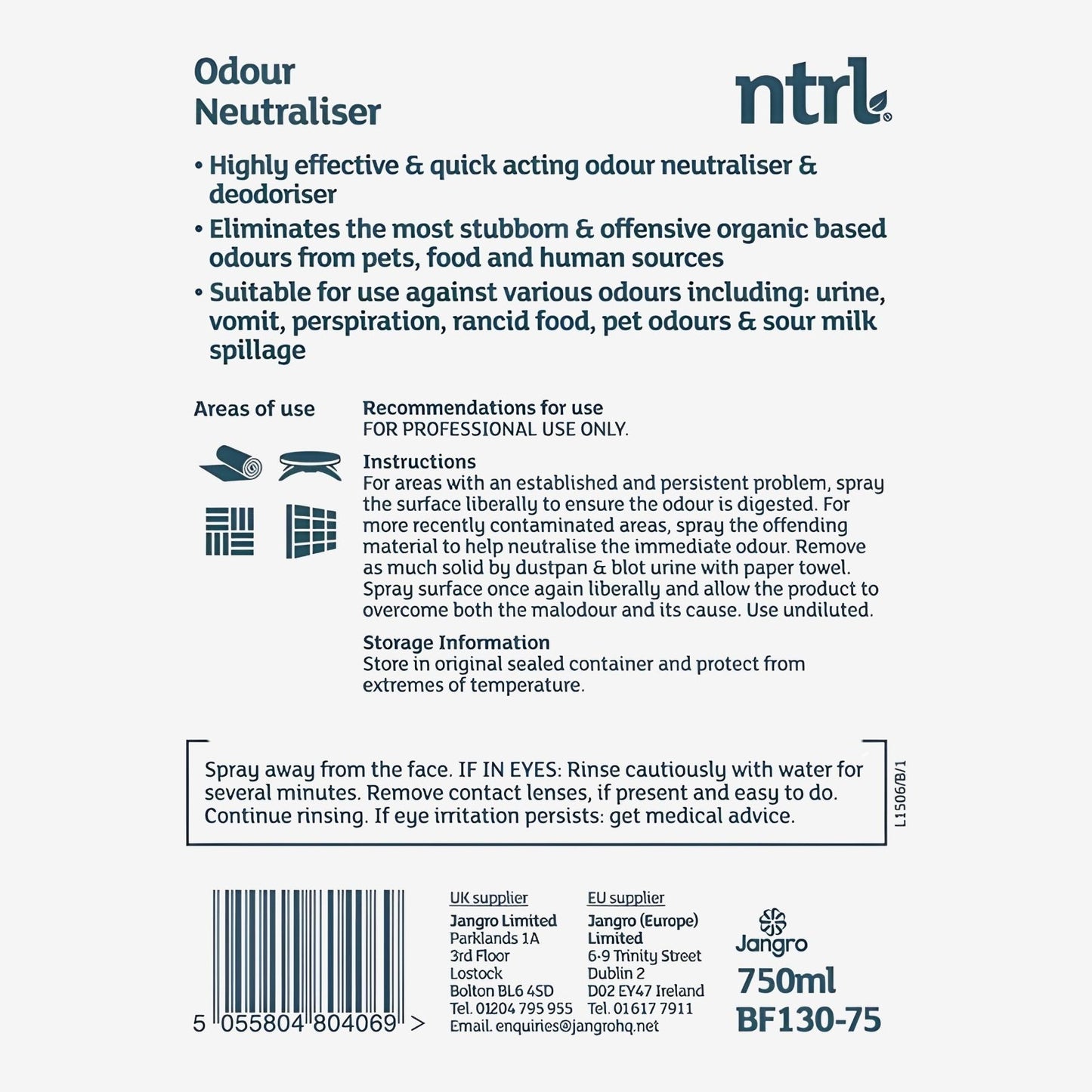 ntrl Odour Neutraliser - 750ml