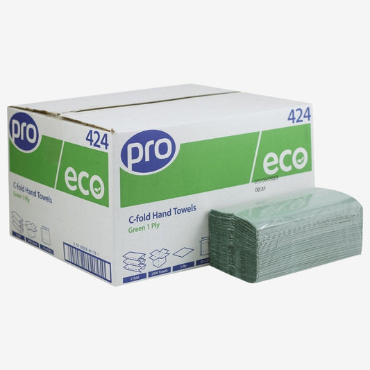 PRO eco C-fold Hand Towels