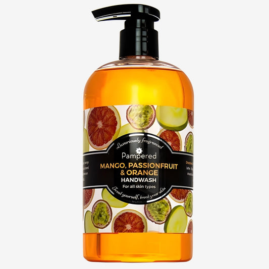 Pampered Handwash - Mango, Passionfruit & Orange