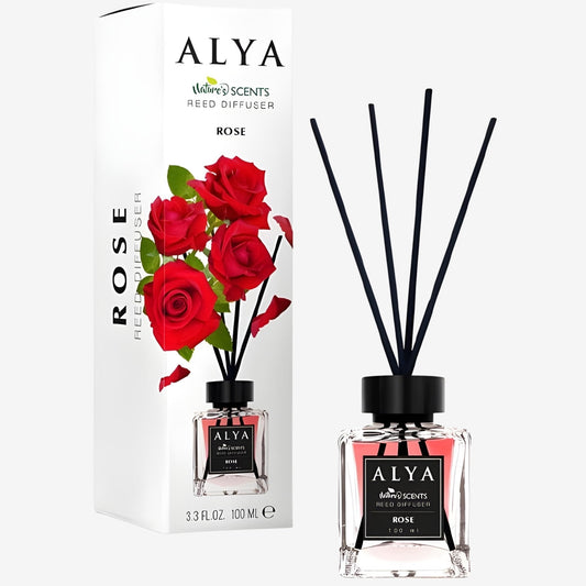 Alya - Rose Reed Diffuser - 100ml 
